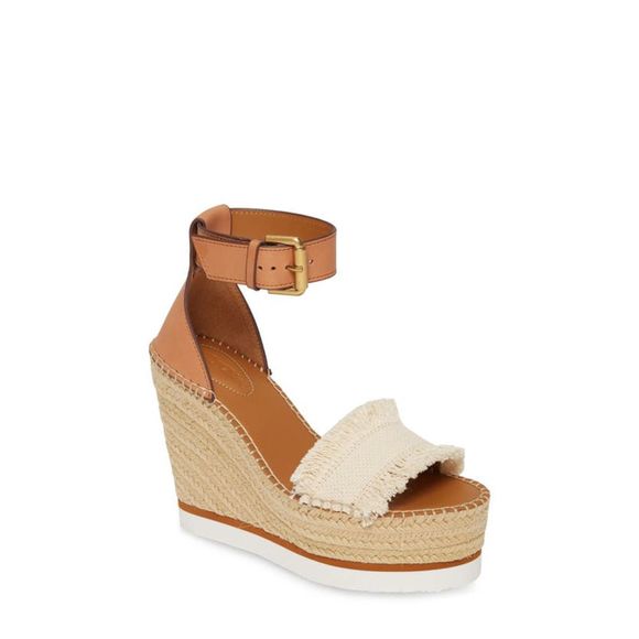 See by Chloé Shoes - Glyn Wedge Espadrilles